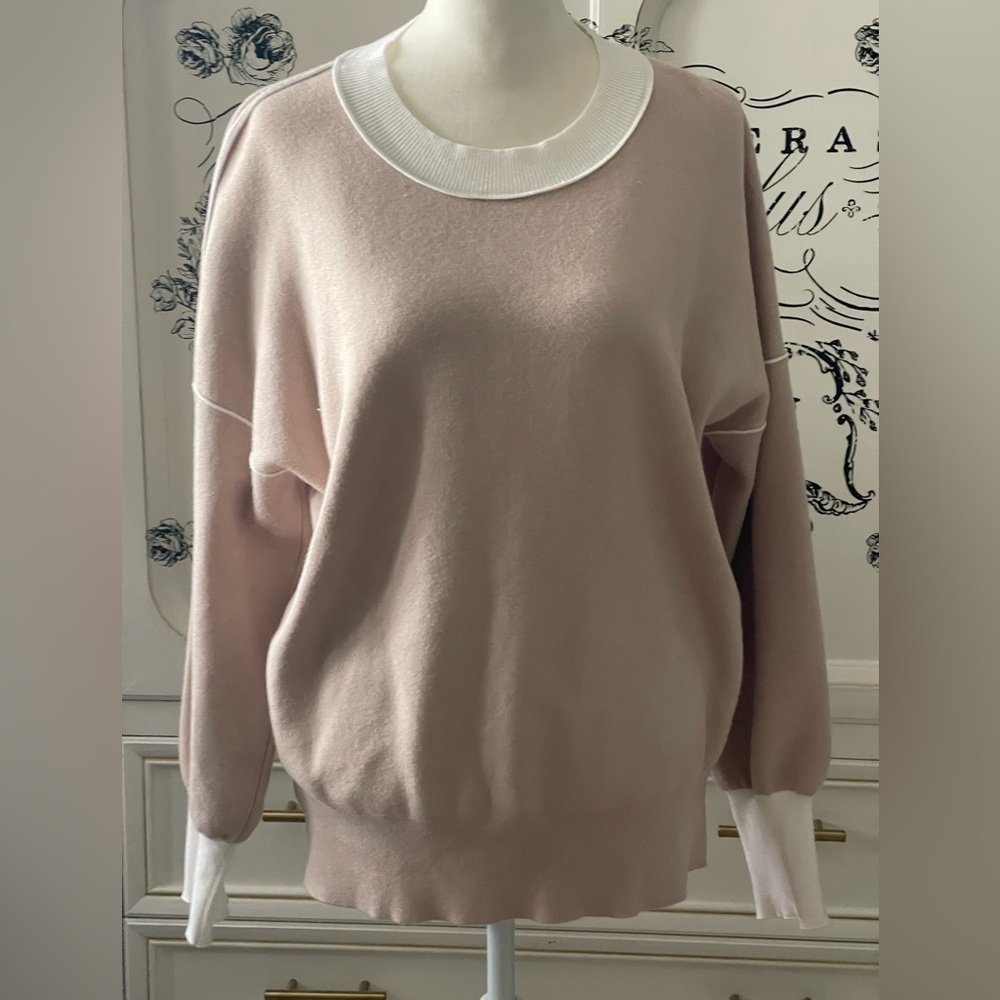 Tan pullover sweater